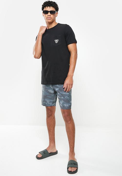 Vissla  - Established premium pocket tee - black