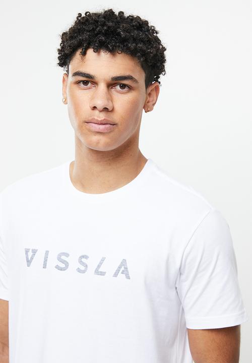 Vissla  - Reverse foundation short sleeve tee - white
