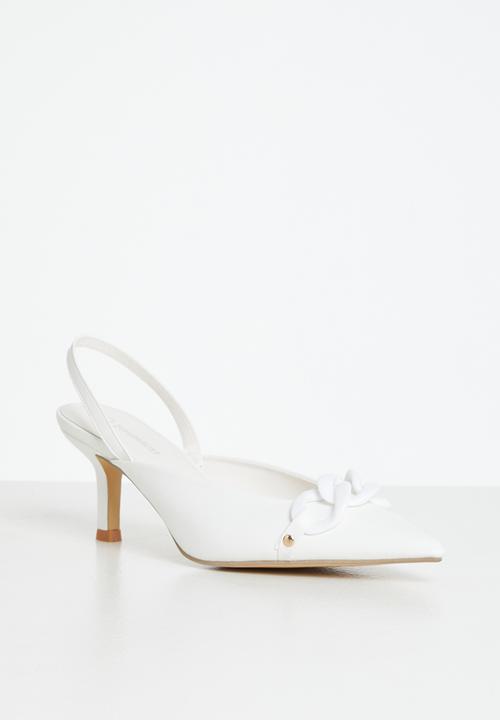 Superbalist - Sydney slingback court - milk