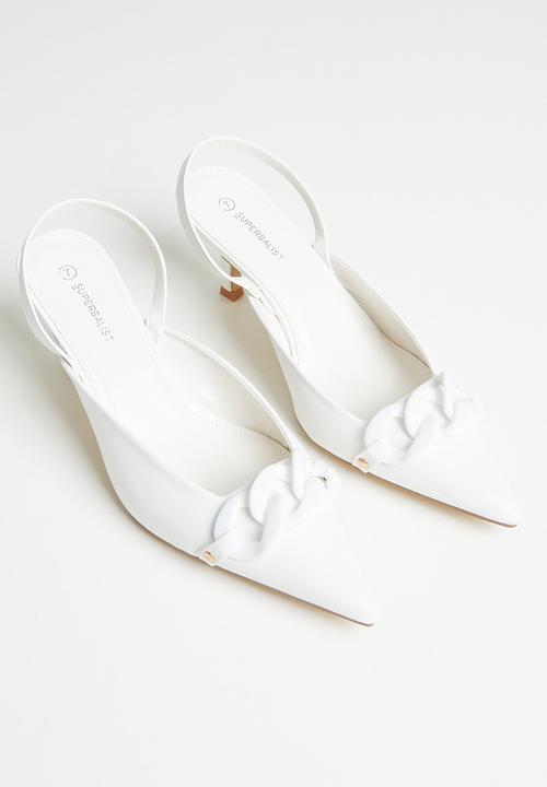 Superbalist - Sydney slingback court - milk