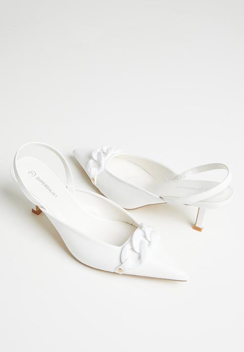 Superbalist - Sydney slingback court - milk