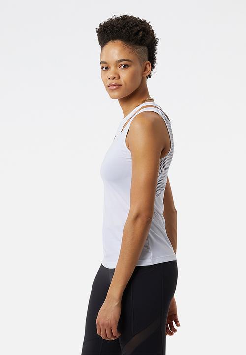 New Balance  - Relentless tank - white