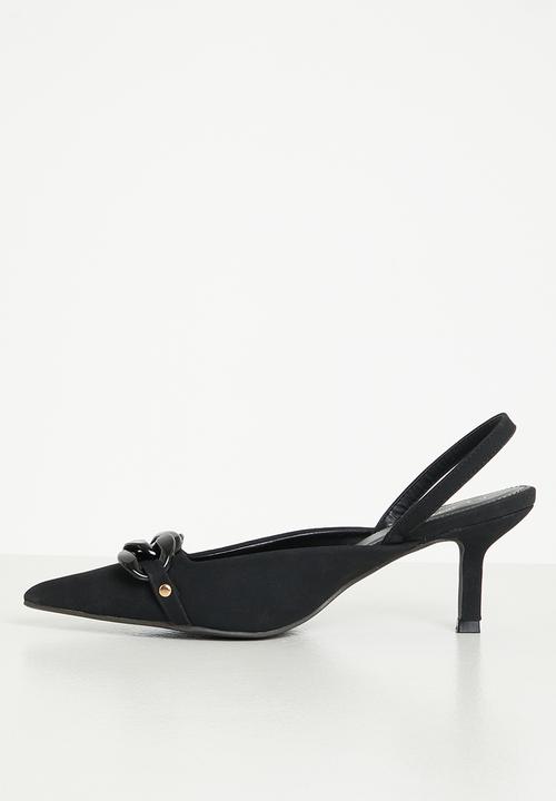 Superbalist - Sydney slingback court - black