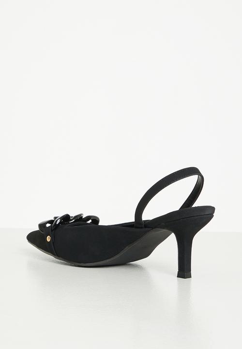 Superbalist - Sydney slingback court - black
