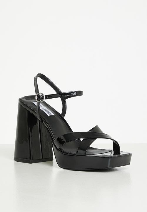 Steve Madden - Seventies platform heel - black 