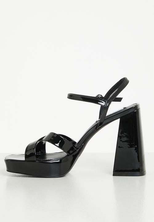Steve Madden - Seventies platform heel - black 