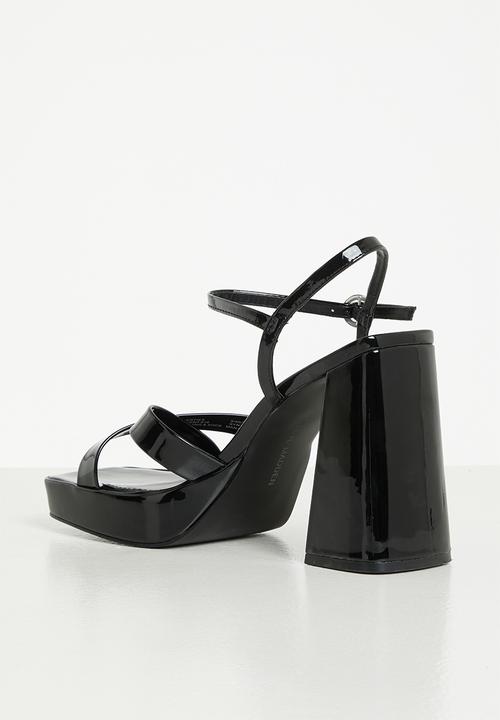 Steve Madden - Seventies platform heel - black 