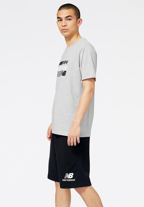 New Balance  - Nb classics core plus graphic tee - athletic grey