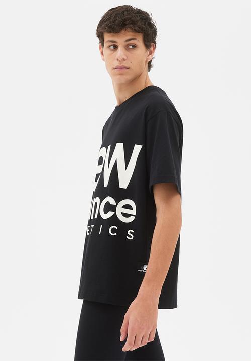 New Balance  - Nb athletics out of bounds tee - black