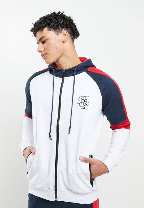 Brave Soul - Mjs-412holden set - ecru marl & navy