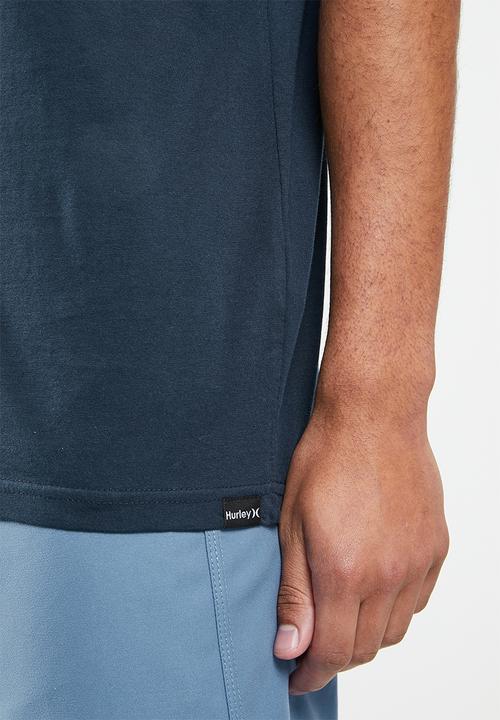 Hurley - Evd wsh core oao solid tee - obsidian