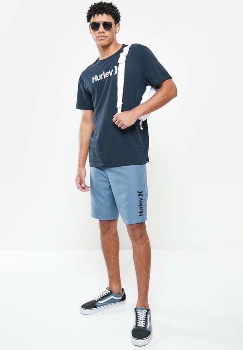 Hurley - Evd wsh core oao solid tee - obsidian