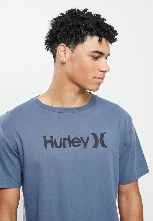 Hurley - Evd wsh seasonal oao solid tee - medium blue