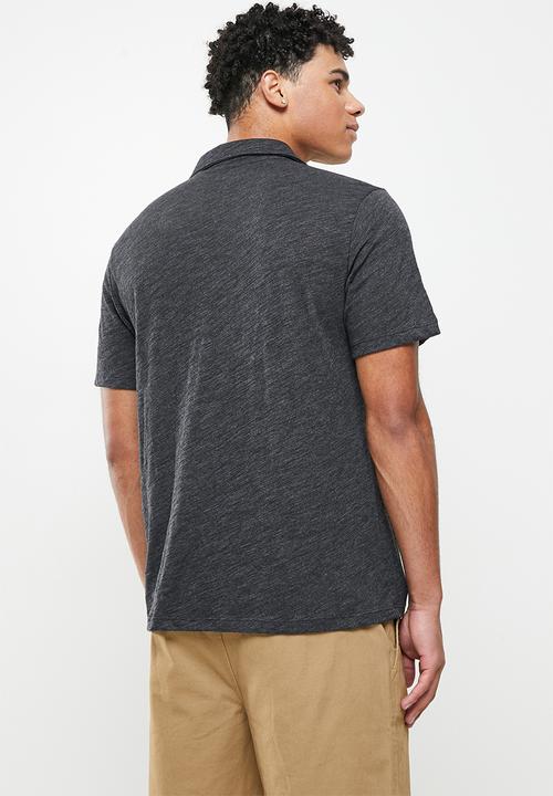 Hurley - Ace vista polo shirt - black