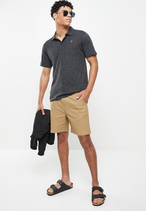 Hurley - Ace vista polo shirt - black
