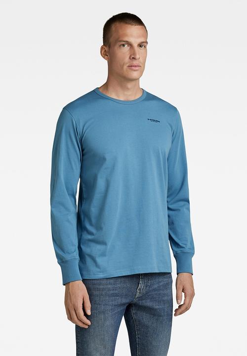 G-STAR - Base r t long sleeve - azul