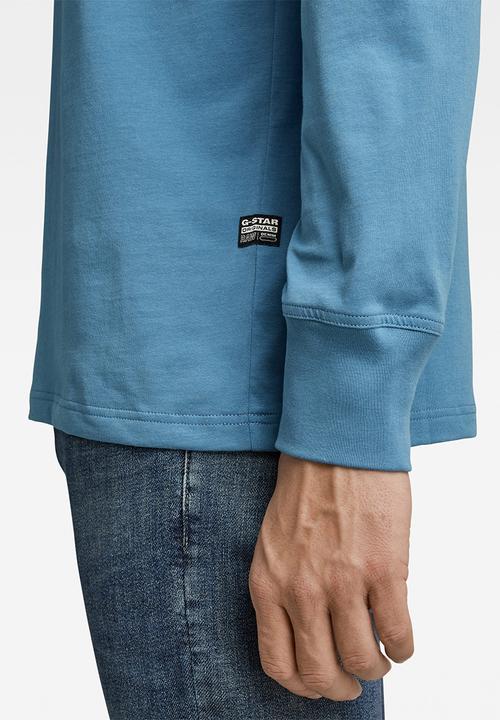 G-STAR - Base r t long sleeve - azul