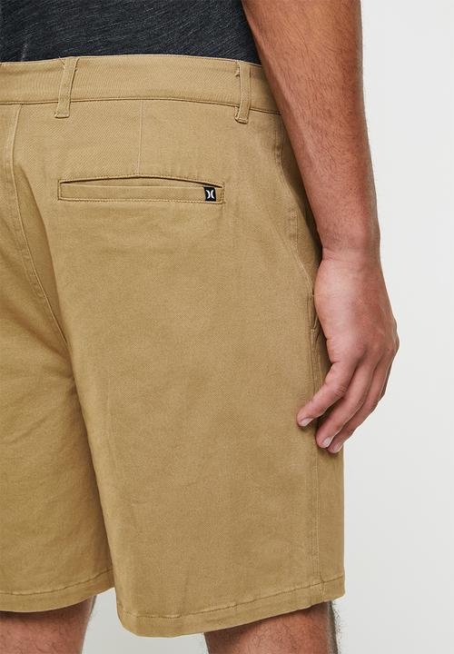 Hurley - H20-dri 19" chino walkshorts - khaki