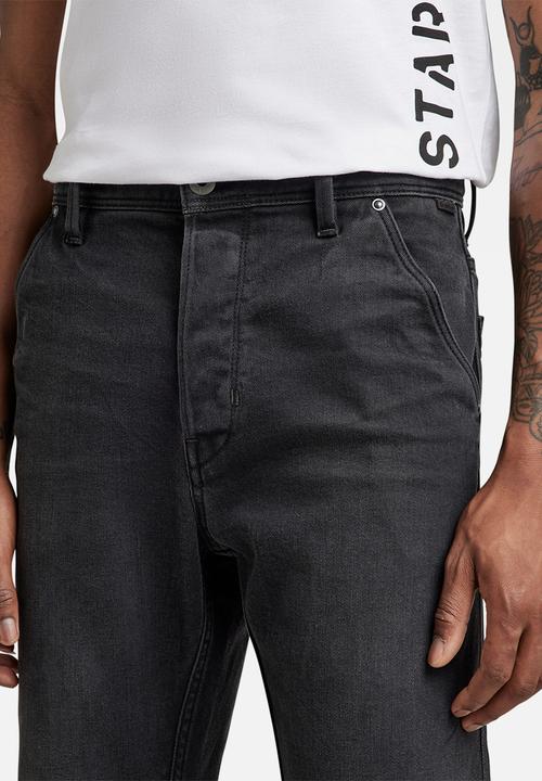 G-STAR - Pilot 3d slim - worn in black onyx