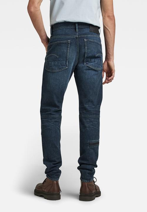 G-STAR - Pilot 3d slim - worn in deep teal