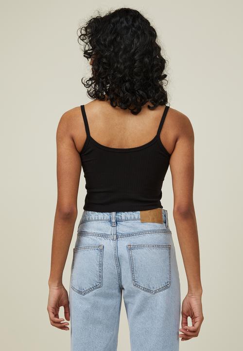 Cotton On - Tayla scoop neck cami - black