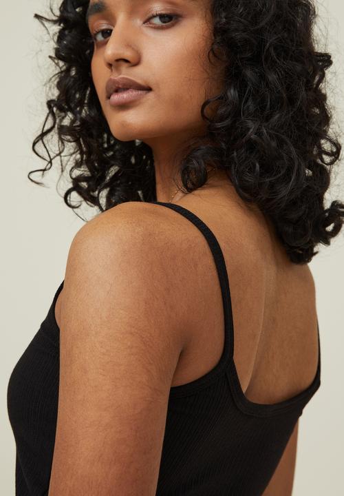 Cotton On - Tayla scoop neck cami - black