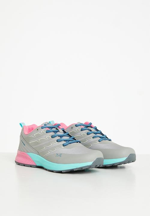 Hi-Tec - Trail lite jnr - grey & sky pink