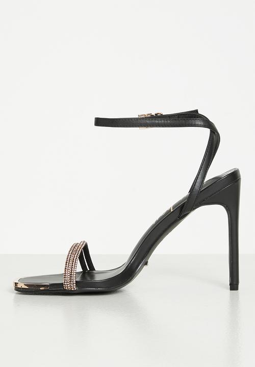 SISSY BOY - Glow up stiletto heel - black