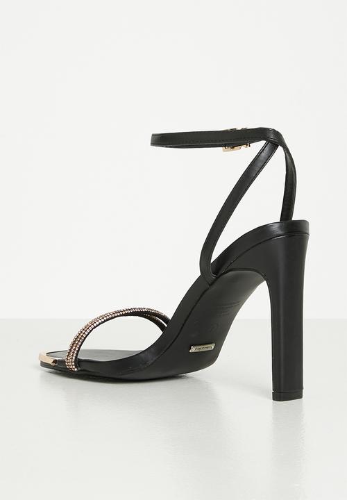 SISSY BOY - Glow up stiletto heel - black