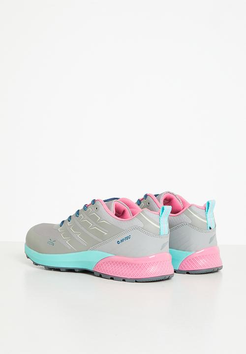Hi-Tec - Trail lite jnr - grey & sky pink