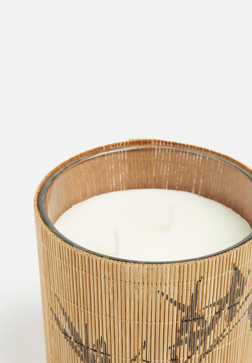 H&S - Hana bamboo candle - natural