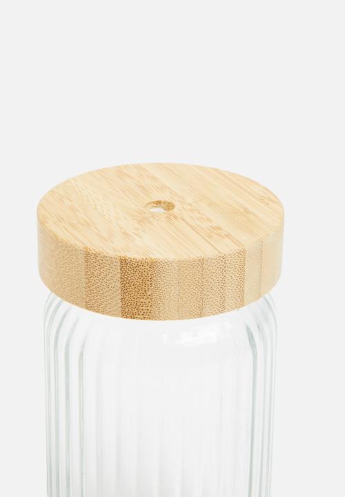 Excellent Houseware - Drinking cup with bamboo lid