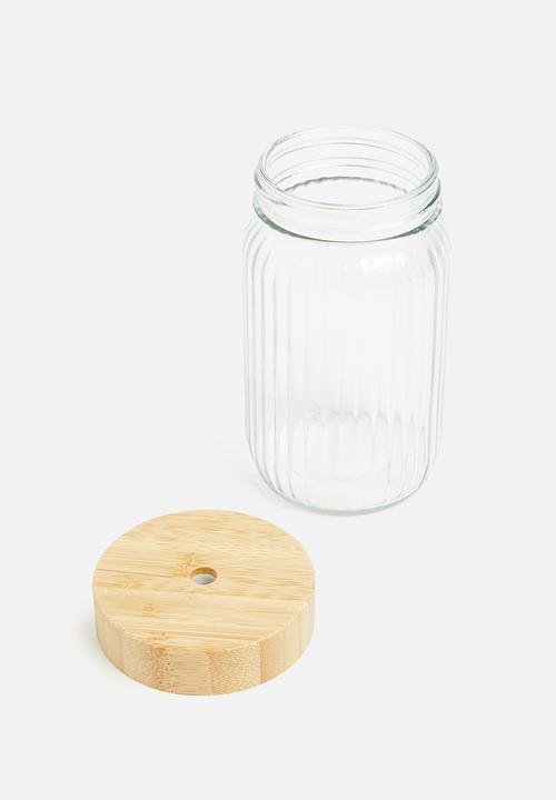 Excellent Houseware - Drinking cup with bamboo lid