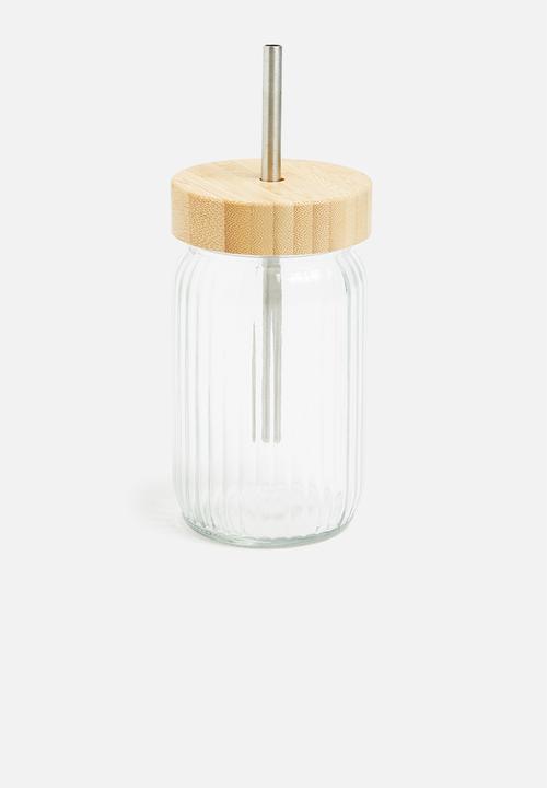 Excellent Houseware - Drinking cup with bamboo lid