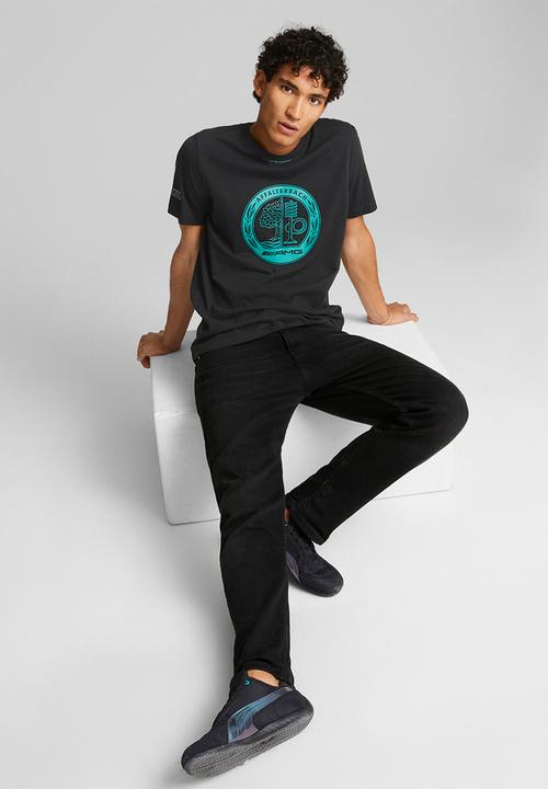 PUMA - Mercedes-AMG Petronas Motorsport vintage graphic tee - puma black