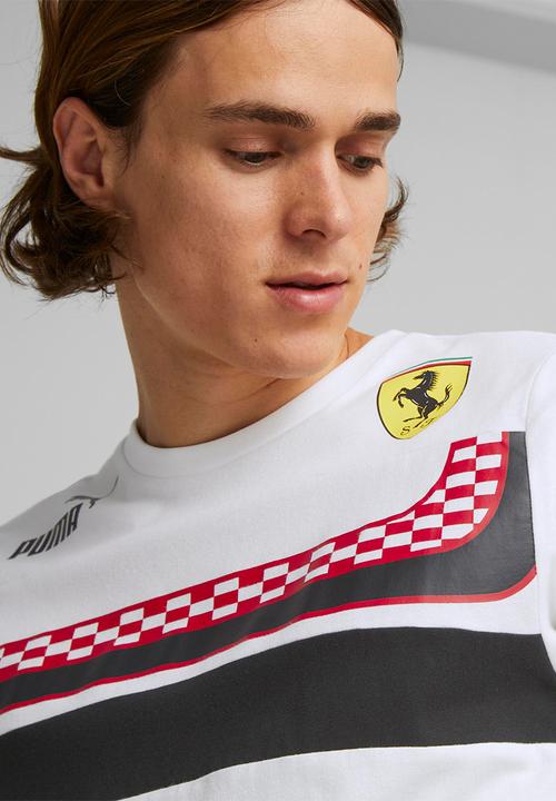 PUMA - Scuderia Ferrari Race SDS Tee - puma white