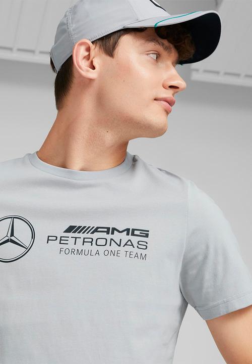 PUMA - Mercedes-AMG Petronas MS F1 ess logo tee - mercedes team silver
