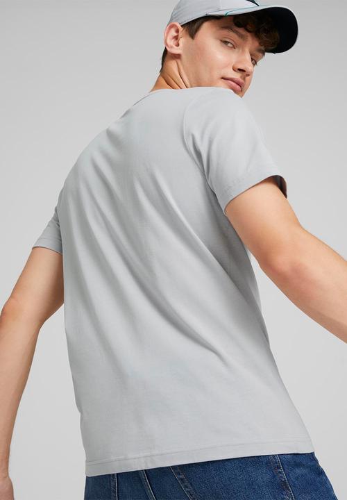 PUMA - Mercedes-AMG Petronas MS F1 ess logo tee - mercedes team silver