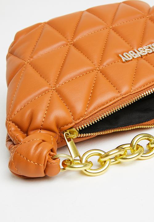SISSY BOY - Half moon quilted bag - orange