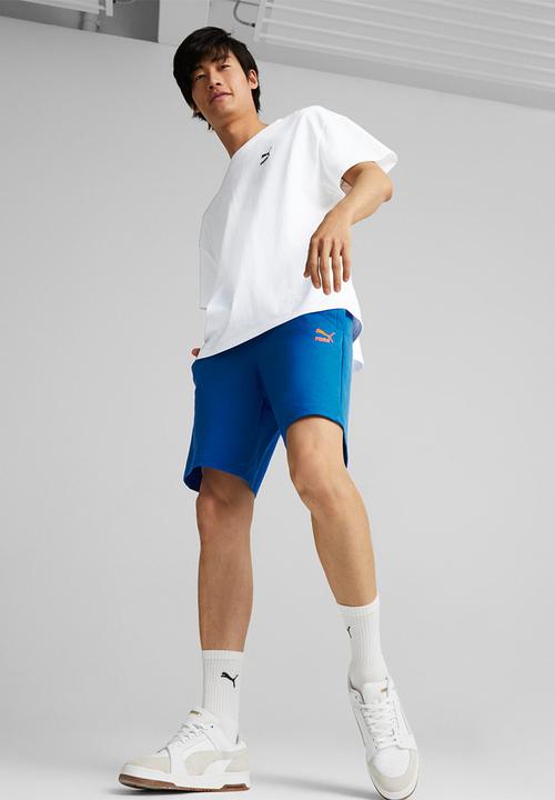 PUMA - Classics logo shorts 8” baby tr - puma royal