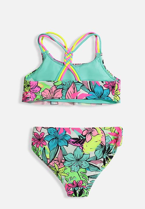 Rebel Republic - Girls printed 2 piece bikini - multi