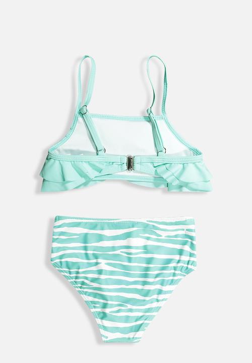 Rebel Republic - Girls 2 piece bikini - aqua