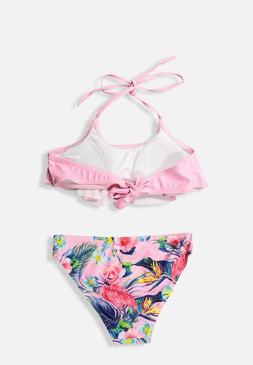 Rebel Republic - Girls 2 piece bikini set - pink