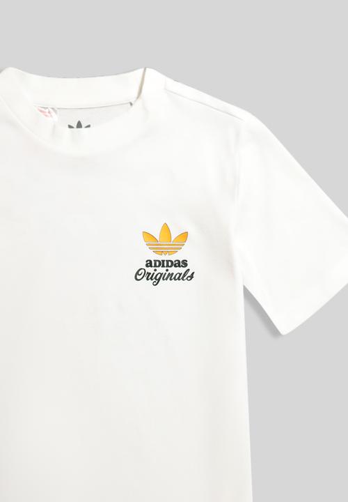 adidas Originals - Short tee set - white & black