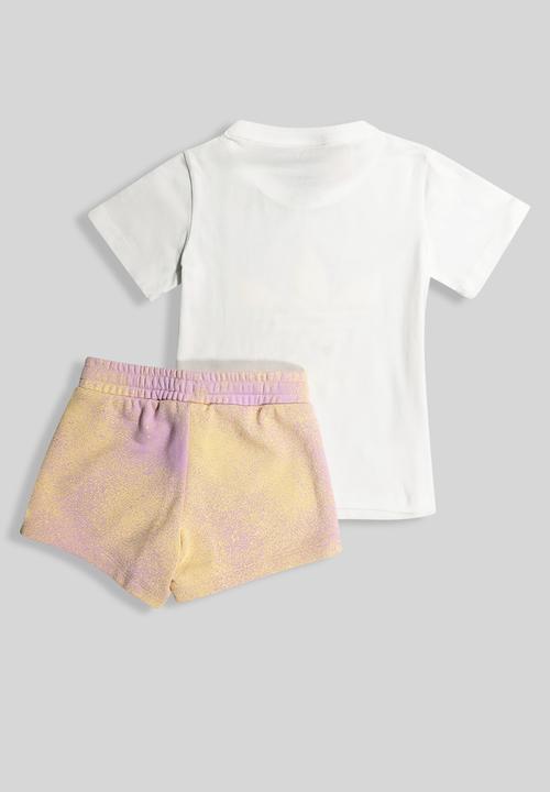 adidas Originals - Short tee set - white