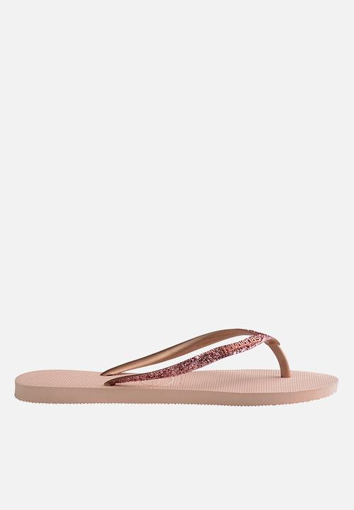 Havaianas - Slim glitter ii - ballet rose / golden blush