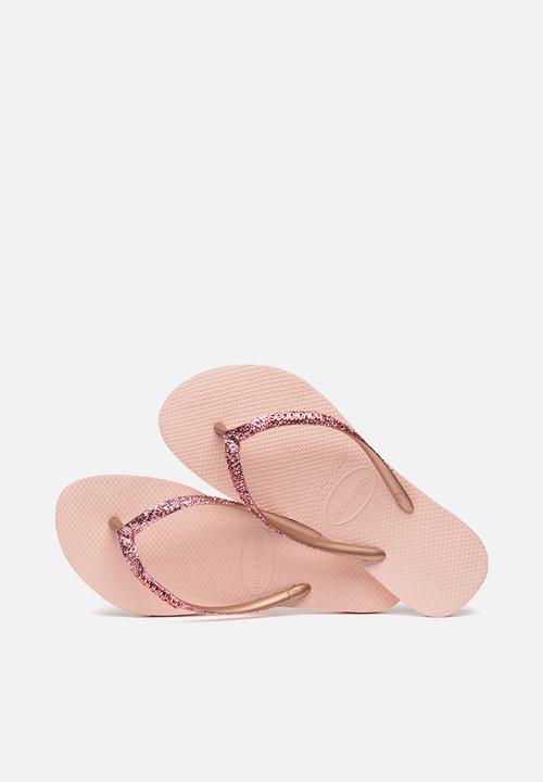 Havaianas - Slim glitter ii - ballet rose / golden blush