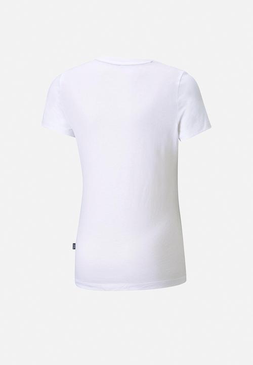 PUMA - Ess logo tee g - puma white