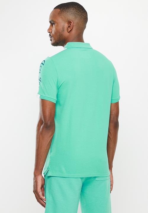 Aca Joe - Aca joe rib panel shoulder golfer - mint