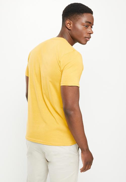Ben Sherman - Target chq emboss 1 up tee - dijon